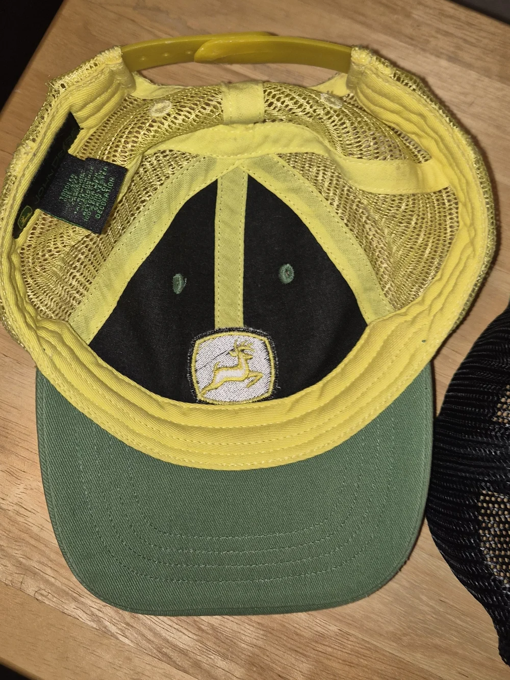John Deere Trucker Hat Lot – Adult & Youth Lot of 2